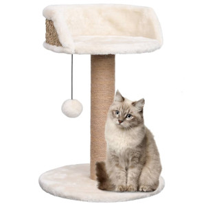 vidaXL Kattenboom met mandje 49 cm zeegras