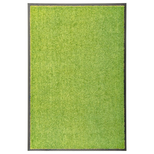 vidaXL Deurmat wasbaar 60x90 cm groen