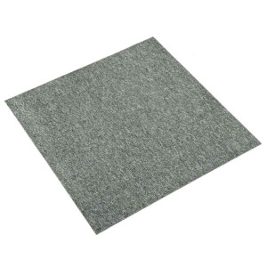 vidaXL Tapijt 20 pcs Groen 50 x 50 cm 100% Polypropyleen