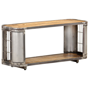 vidaXL Tv-meubel 90x30x40 cm massief mangohout