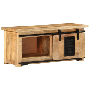 vidaXL Tv-meubel 90x35x40 cm massief mangohout
