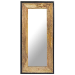 vidaXL Spiegel 110x50 cm massief mangohout