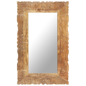 vidaXL Spiegel 80x50 cm massief mangohout