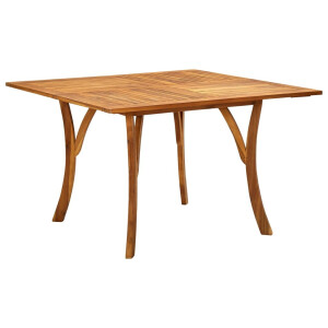 vidaXL Tuintafel 120x120x75 cm massief acaciahout