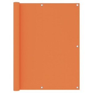 vidaXL Balkonscherm 120x500 cm oxford stof oranje