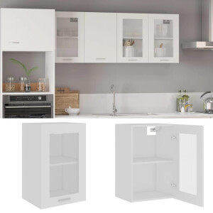 vidaXL Bovenkast Lyon 40x31x60 cm bewerkt hout wit