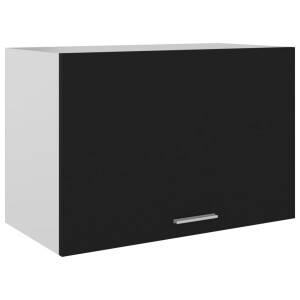 vidaXL Hangkast Lyon 60x31x40 cm bewerkt hout zwart