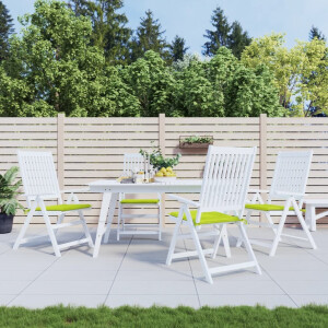 vidaXL Tuinstoelkussens 4 st 50x50x4 cm oxford stof felgroen