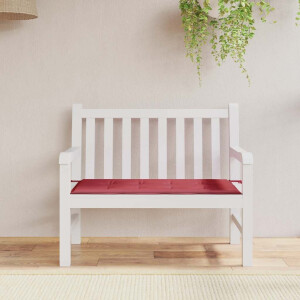 vidaXL Tuinbankkussen 100x50x4 cm oxford stof wijnrood