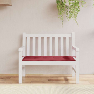 vidaXL Tuinbankkussen 120x50x4 cm oxford stof wijnrood