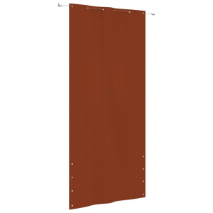 vidaXL Balkonscherm 120x240 cm oxford stof terracottakleurig