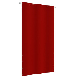 vidaXL Balkonscherm 120x240 cm oxford stof rood
