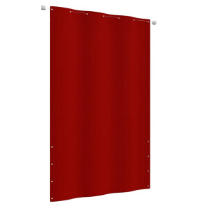 vidaXL Balkonscherm 140x240 cm oxford stof rood