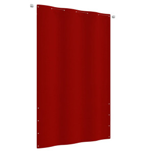 vidaXL Balkonscherm 140x240 cm oxford stof rood