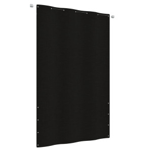 vidaXL Balkonscherm 140x240 cm oxford stof zwart