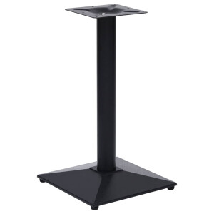 vidaXL Bistrotafelpoot 41x41x72 cm gietijzer zwart