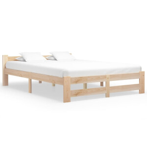 vidaXL Bedframe massief grenenhout 180x200 cm