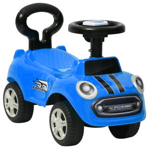 vidaXL Loopauto blauw