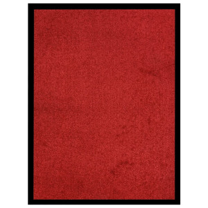 vidaXL Deurmat 40x60 cm rood