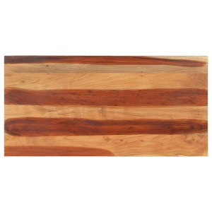 vidaXL Tafelblad 120x60x(2,5-2,7) cm massief acaciahout