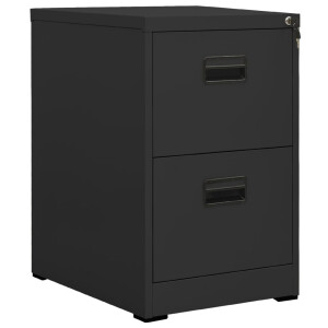 vidaXL Archiefkast 46x62x72,5 cm staal antracietkleurig