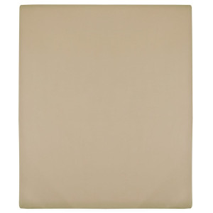 vidaXL Hoeslaken jersey 90x200 cm katoen taupe