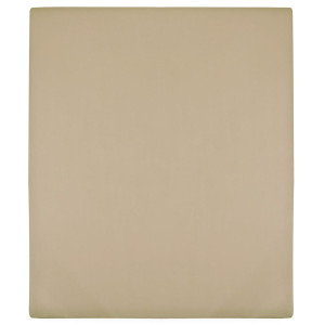 vidaXL Hoeslaken jersey 100x200 cm katoen taupe