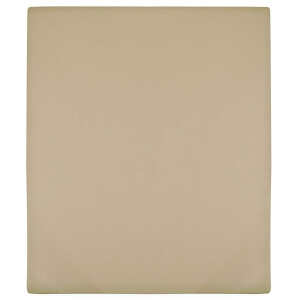 vidaXL Hoeslaken jersey 140x200 cm katoen taupe
