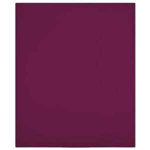 vidaXL Hoeslakens 2 st jersey 140x200 cm katoen bordeauxrood