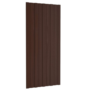 vidaXL Dakpaneel 36 pcs Bruin 100 x 45 cm Gegalvaniseerd staal