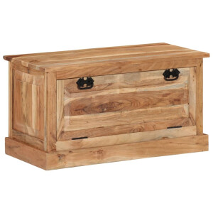 vidaXL Schoenenopbergbank 85x40x45 cm massief acaciahout