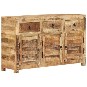 vidaXL Dressoir 110x30x65 cm massief mangohout