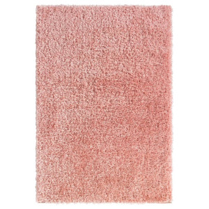 vidaXL Vloerkleed shaggy hoogpolig 50 mm 160x230 cm roze