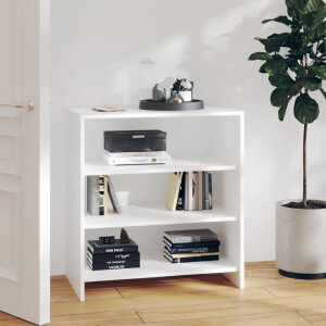 vidaXL Dressoir 70x40,5x75 cm bewerkt hout wit