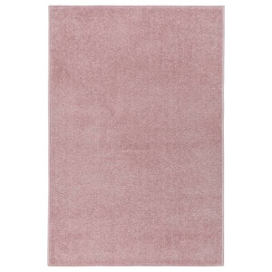 vidaXL Vloerkleed kortpolig 160x230 cm roze