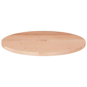 vidaXL Tafelblad rond Ø40x1,5 cm onbehandeld massief eikenhout