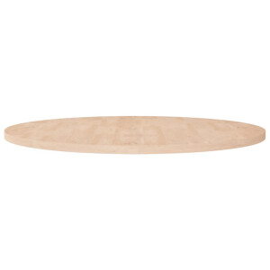 vidaXL Tafelblad rond Ø90x2,5 cm onbehandeld massief eikenhout