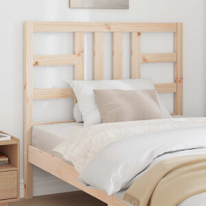 vidaXL Hoofdbord 106x4x100 cm massief grenenhout