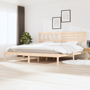 vidaXL Bedframe massief grenenhout 200x200 cm