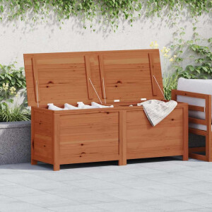 vidaXL Kussenbox 150x50x56 cm massief vurenhout bruin