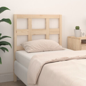 vidaXL Hoofdbord 95,5x4x100 cm massief grenenhout