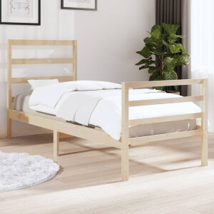 vidaXL Bedframe massief grenenhout 90x190 cm