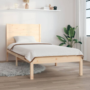vidaXL Bedframe massief hout 90x190 cm