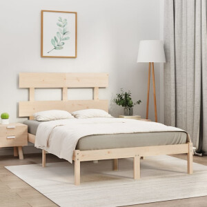 vidaXL Bedframe massief hout 150x200 cm