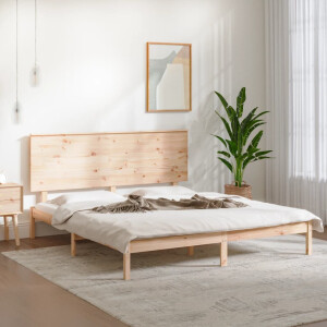 vidaXL Bedframe massief hout 150x200 cm