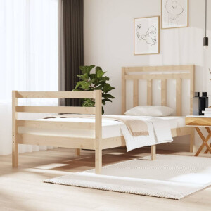 vidaXL Bedframe massief hout 90x190 cm