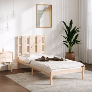 vidaXL Bedframe zonder matras massief grenenhout 90x200 cm