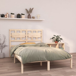 vidaXL Bedframe massief hout 120x190 cm