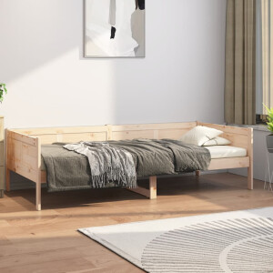 vidaXL Slaapbank massief grenenhout 80x200 cm