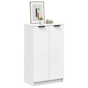 vidaXL Schoenenkast 59x35x100,5 cm bewerkt hout wit